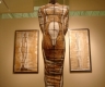 topographic figure with drawing studies