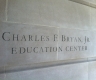 Charles F. Bryan, Jr. Education Center Engraving