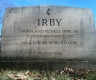 Irby Headstone Engraving