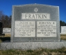 Fratkin Headstone Engraving