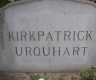 Kirkpatrick Urquhart Headstone Engraving