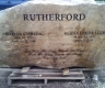 Rutherford Natural Stone Gravestone